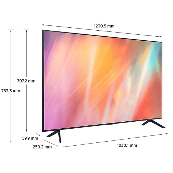 55AU7000 - Smart Tivi Samsung 4K UHD 55 Inch UA55AU7000KXXV Mới 2021