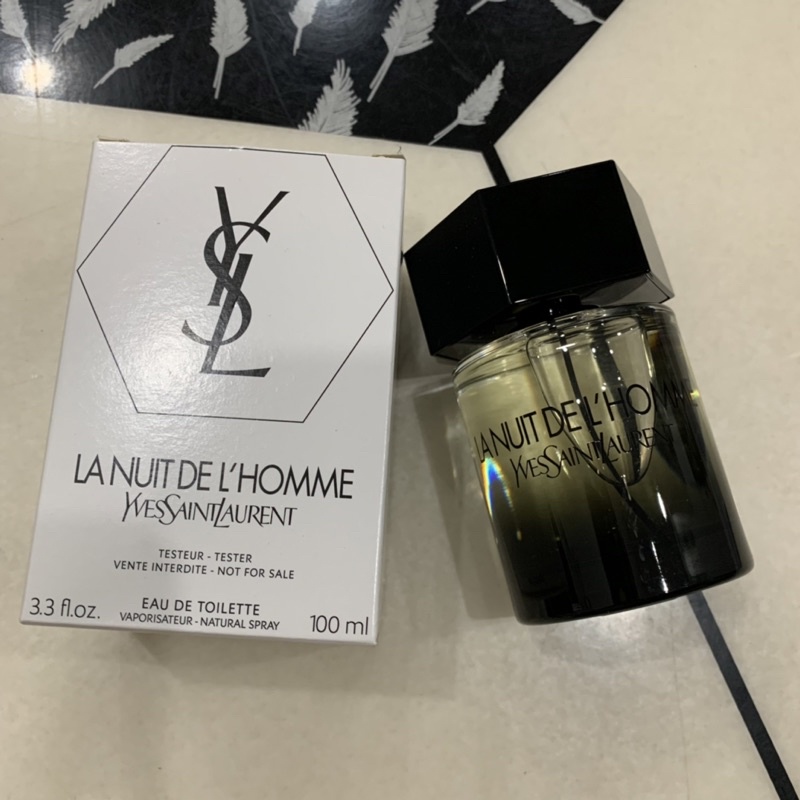 Nước hoa Yves Saint Laurent la nuit de l’homme edt tester 100ml (như hình)