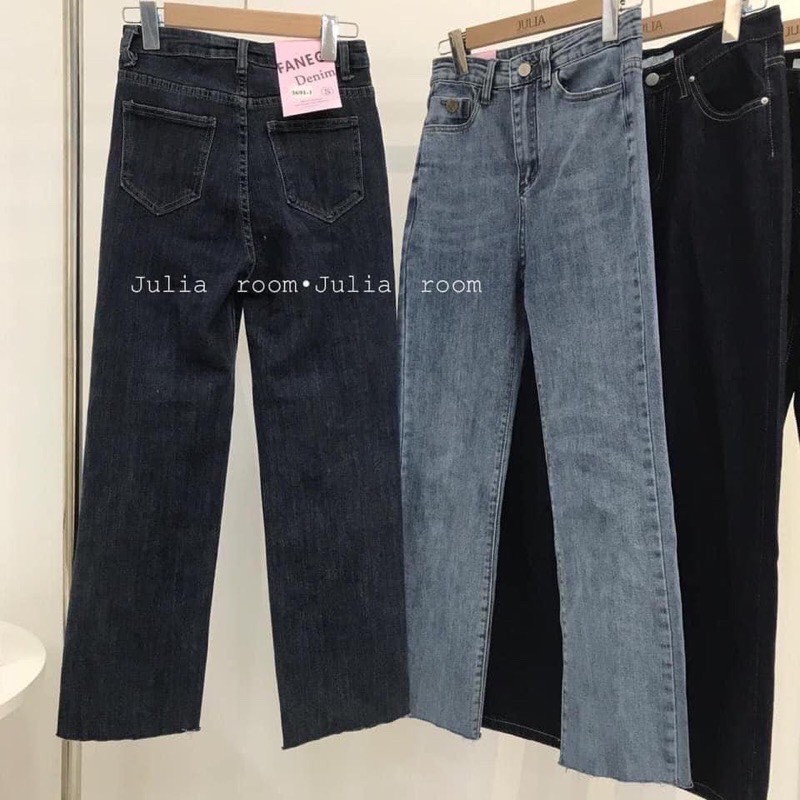 Quần JEANS mã 3691 ống đứng