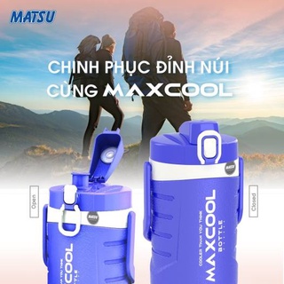 Bình giữ nhiệt Maxcool nhựa Duy Tân, bình đựng nước đá duy tân 1 lít, 1,5 lít bền đẹp