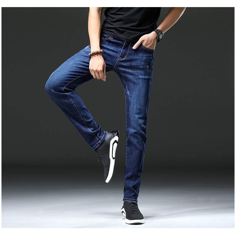 [Mã FASHIONHOTMA hoàn 15 % đơn 150k] Quần Jean Nam Dáng Côn Quần Bò Nam Chất Co Giãn Cào Nhẹ 03 Màu | BigBuy360 - bigbuy360.vn