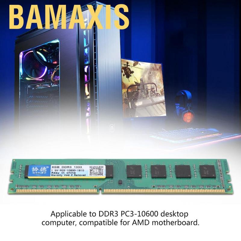 Ram Bamaxis Xiede Ddr3 1333mhz 8g 1.5v 240pin Cho Máy Tính