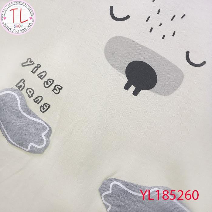 Thời trang trẻ em -Bodysuit thun tay dài cho bé hình cún con- Quần áo bé trai - Bộ bé trai - Quần áo bé gái - Bộ bé gái