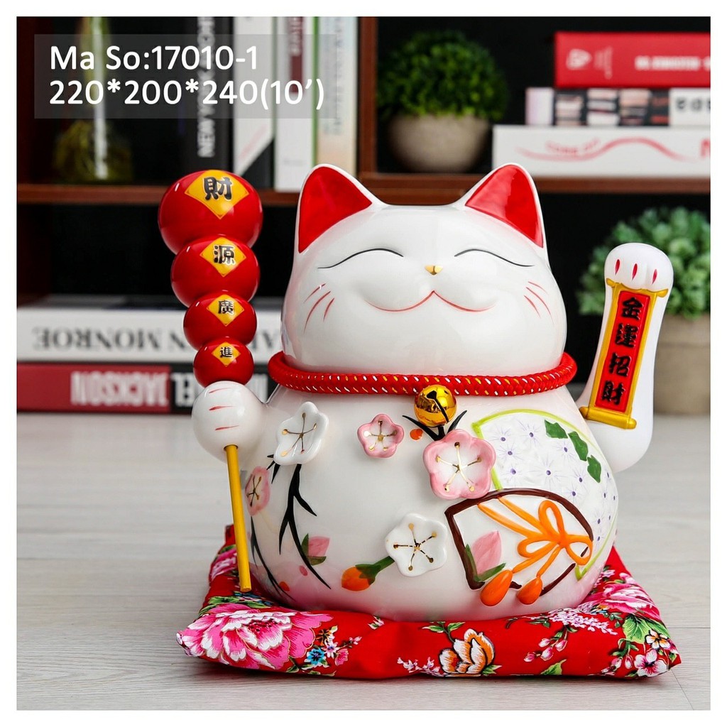 Mèo May Mắn, Mèo Thần Tài Size Nhỏ