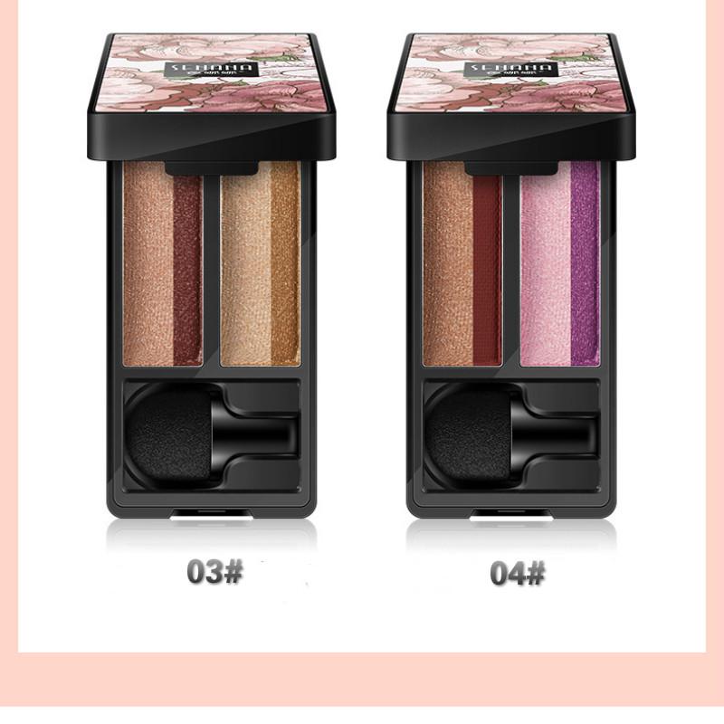 Bảng Phấn Trang Điểm Mắt SENANA Hai Màu Gradient Lấp Lánh Chống Thấm Nước 4.8g | BigBuy360 - bigbuy360.vn