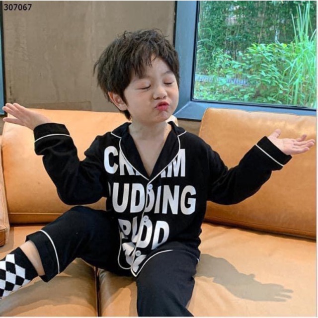 Sét pijama phong cách cho bé trai