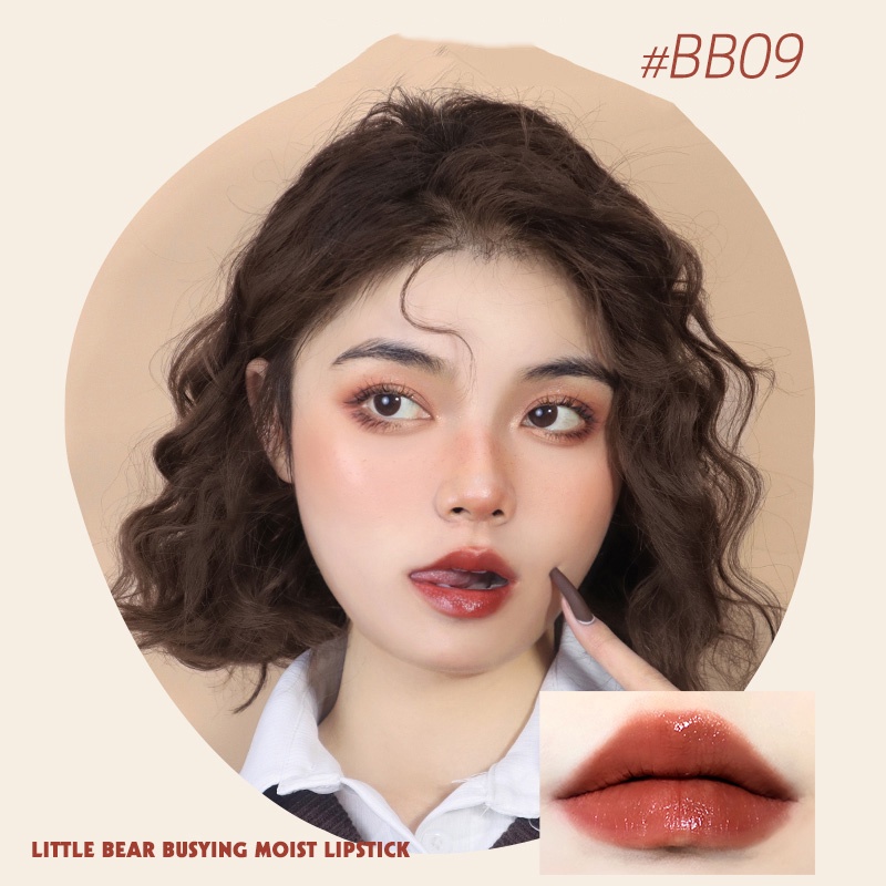 Son Thỏi ATORS Son Dưỡng Có Màu Little Bear Lipstick [AT004]