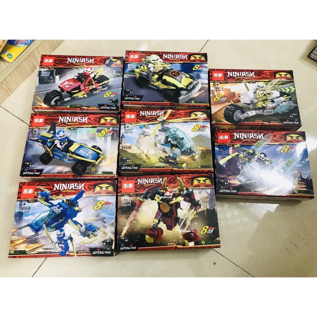 Đồ chơi lắp ghép siêu anh hùng - ninja - my world - người nhện - pubg