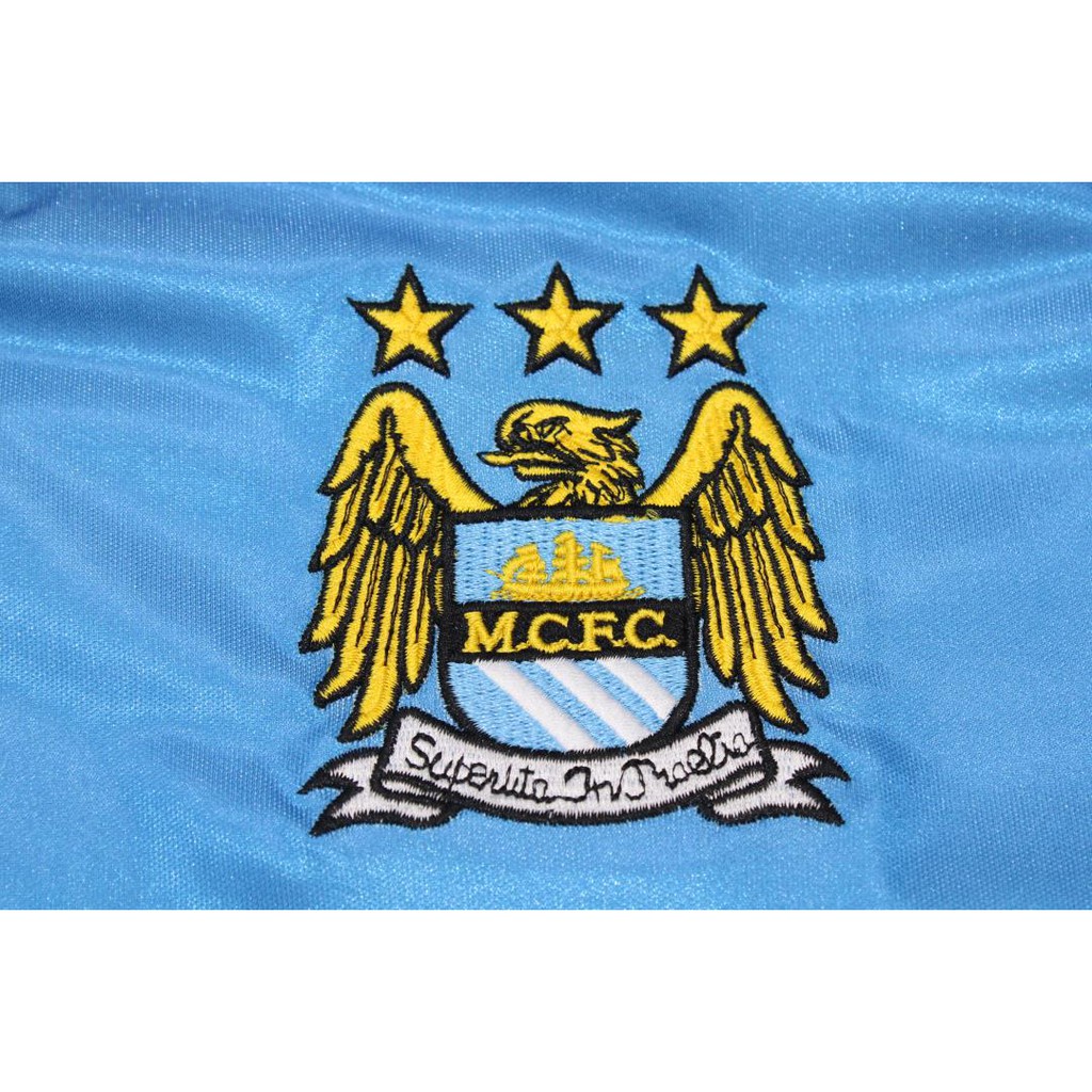 Áo Bóng Đá Đội Tuyển Manchester City 1998-99 Phong Cách Retro Cho Nam