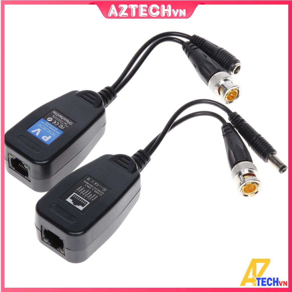 [Giá Sinh Viên] Video Balun Cho Camera 2MP/5MP/ Kèm Nguồn - Loại Tốt