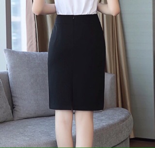 Chân váy bút chì công sở, chân váy công sở đơn giản dễ phối đồ.