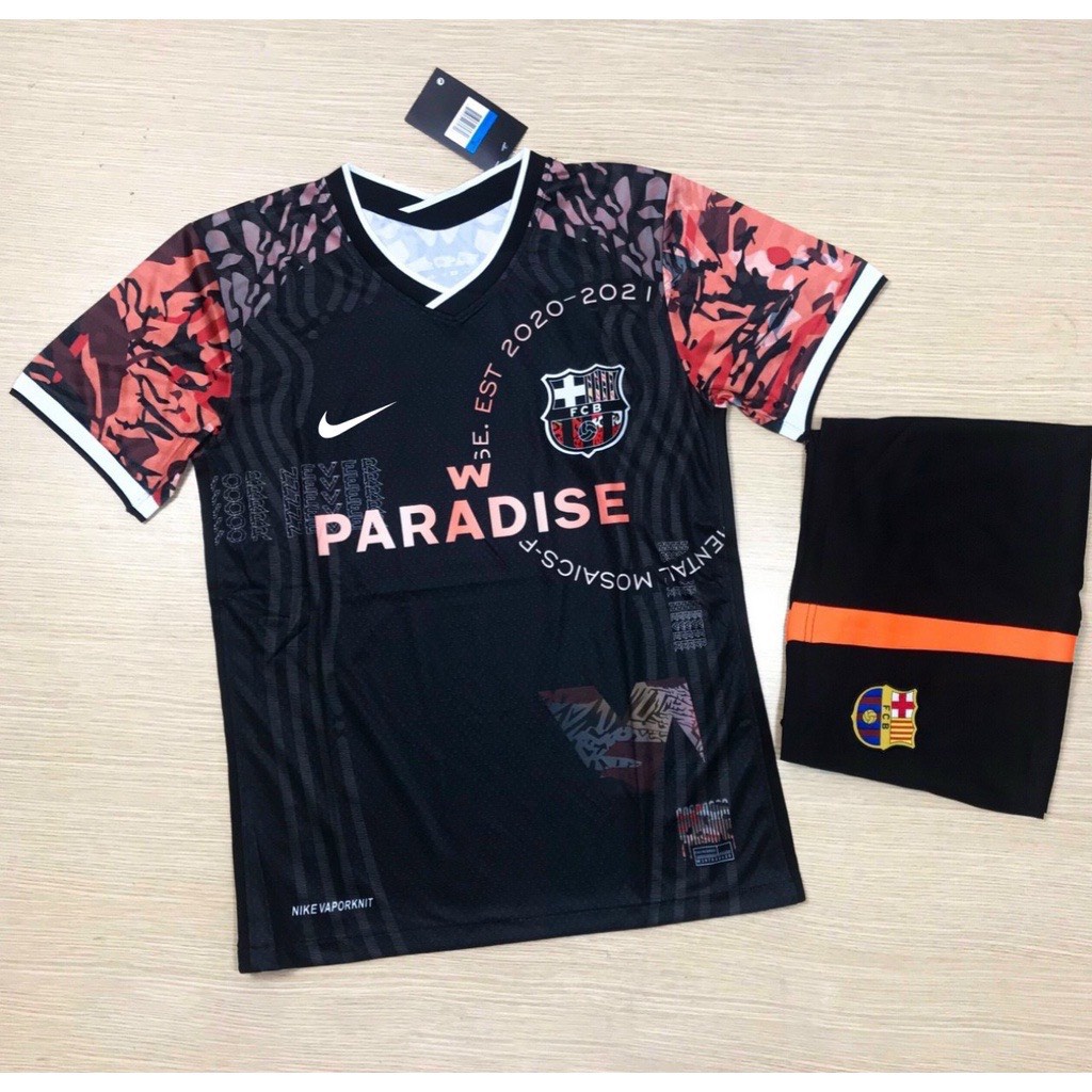 Áo Bóng Đá CLB Barcelona Mùa 22/23 - Vải Polyester Gai Thái