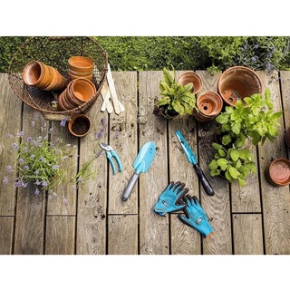 BỘ DỤNG CỤ LÀM VƯỜN GARDENA BASIC EQUIPMENT SET 4 MÓN