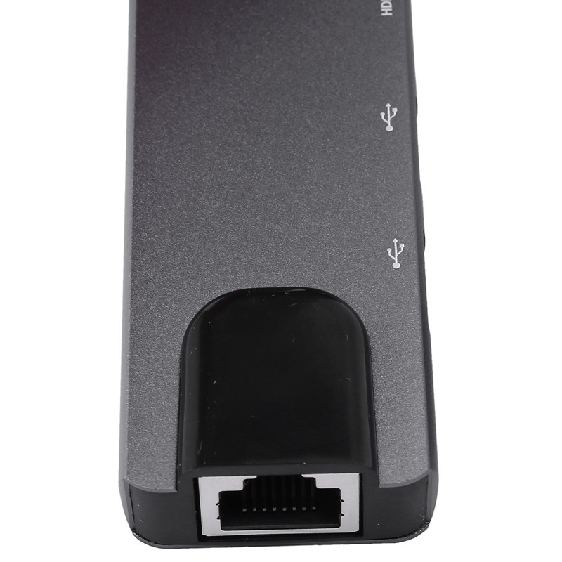 Bộ Hub Usb C 6 Trong 1 Cổng Usb 3.0 + Hdmi-Compatible + Rj45 | BigBuy360 - bigbuy360.vn