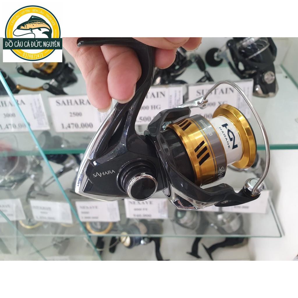 [HÀNG CÔNG TY] Máy câu cá chính hãng SHIMANO SAHARA tùy chọn size 2500 3000 4000 5000 -ĐỒ CÂU CHỢ LỚN SÀI GÒN