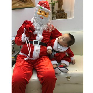 Bộ quần áo ông già noel người lớn