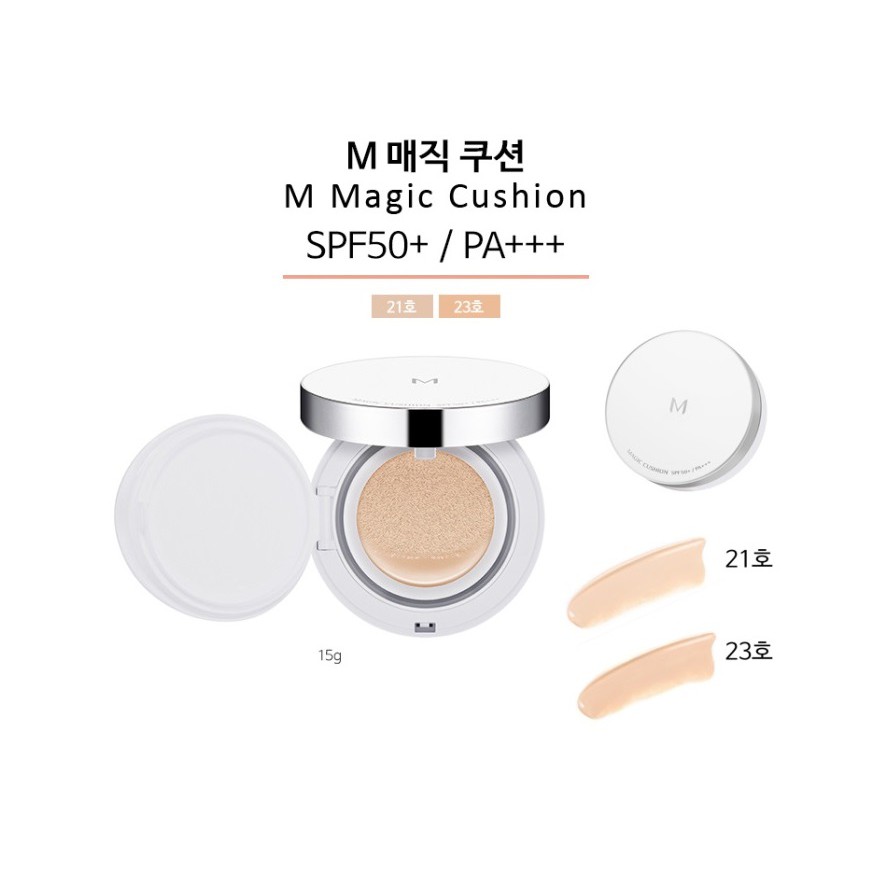 Phấn nước Missha M Magic Cushion Cover SPF 50+ PA+++