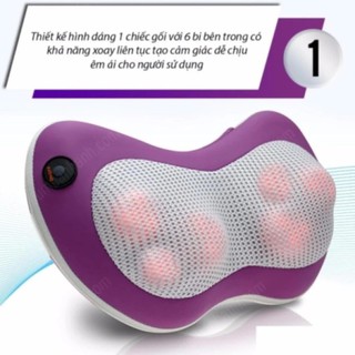 Gối massage hồng ngoại đa năng Magic PL-819 6 bi