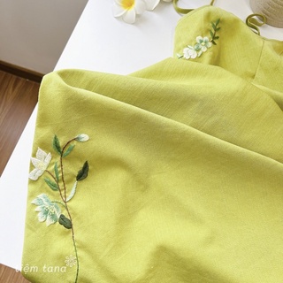 Tiệm Tana - Đầm Cin - Xanh cốm