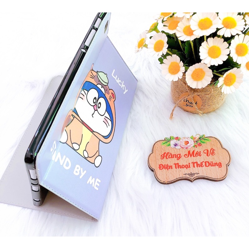Bao da Samsung galaxy tab T225 in hình dễ thương có giá đỡ