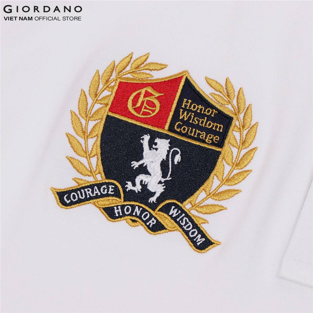 Áo thun ngắn tay có cổ Nam Giordano polo 01010322