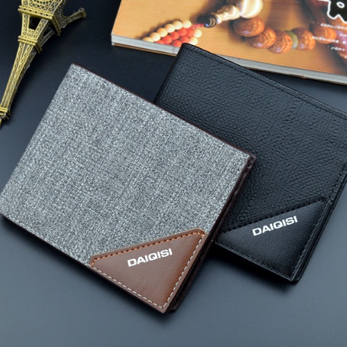 Ví nam-DAIQISI- da cao cấp dáng ngang mini đựng tiền, đựng thẻ F35STORE_V12