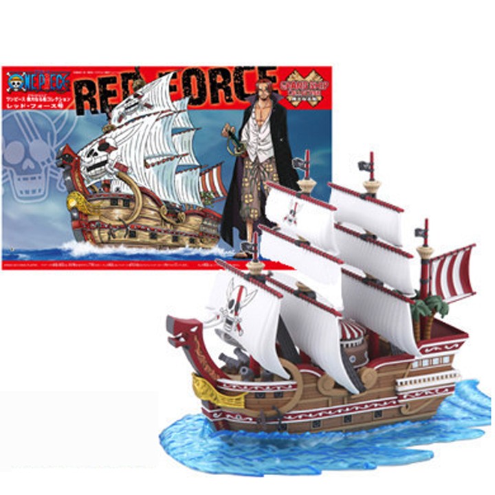 Lọa 16cm - Mô hình thuyền tàu Shank Tóc Đỏ One Piece Tứ Hoàng Shanks