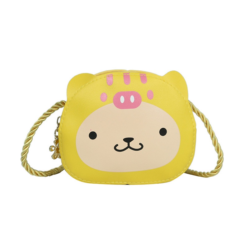 Túi Đeo Chéo mini Đựng Tiền Xu Họa Tiết Hoạt Hình Dễ Thương Cho Bé Gái