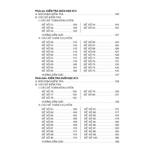 Sách- 100 Đề Kiểm Tra Toán Lớp 4