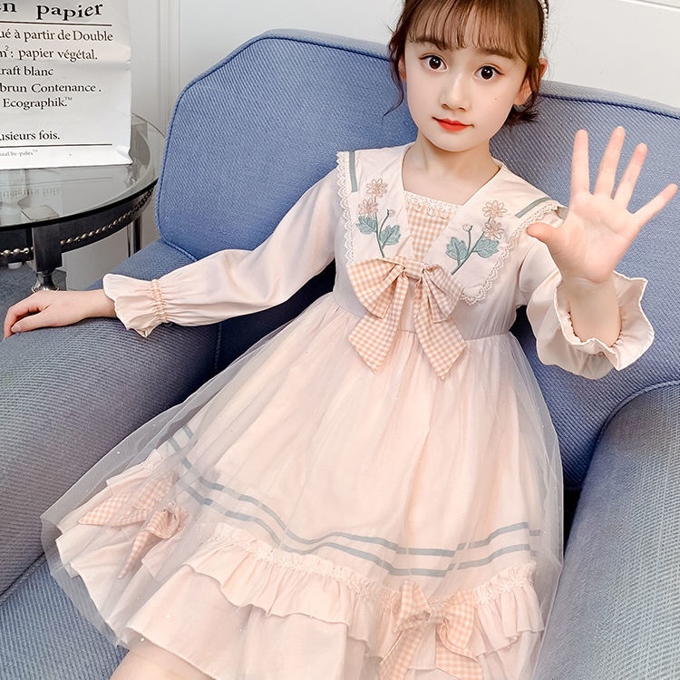 Mới Đầm Lolita Thời Trang 2022 Dành Cho Bé Gái
