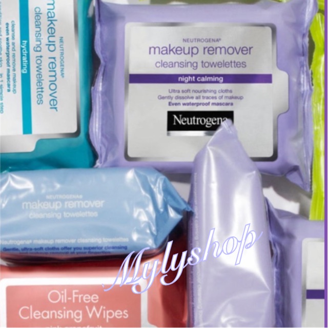 Khăn giấy tẩy trang Neutrogena Makeup Remover Cleasing Tơelettes 25pcs