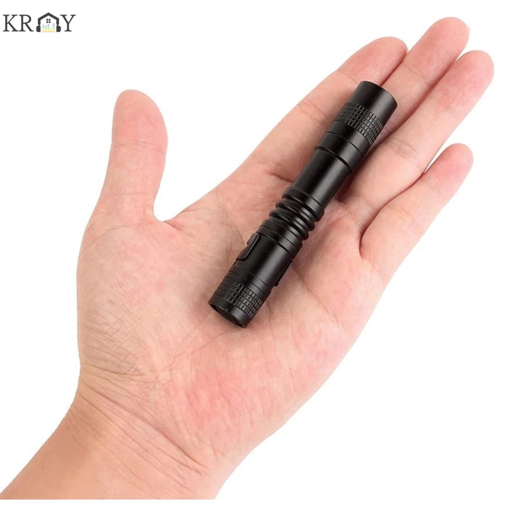 Đèn pin led mini siêu sáng chống thấm nước tiện dụng mang theo du lịch cắm trại