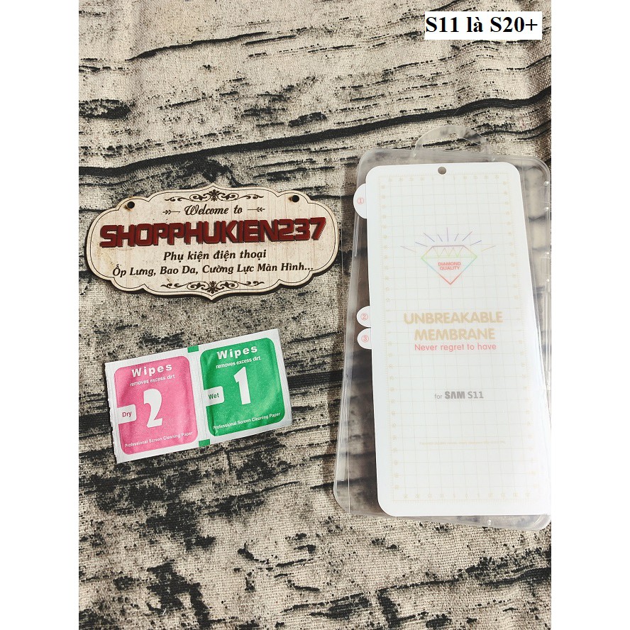 Dán Dẻo Mặt Trước PPF Samsung S20 , S20+ , S20 Ultra Hay S11e , S10 , S10+ Dán Dẻo Cao Cấp PPF