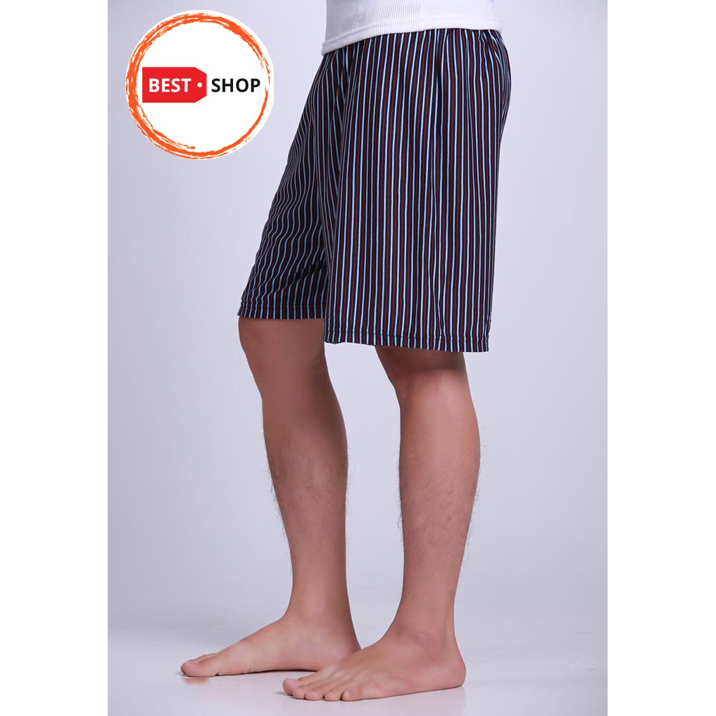 Quần Đùi Nam Mặc Nhà, Mặc Ngủ, Quần Short Nam Thun Caro
