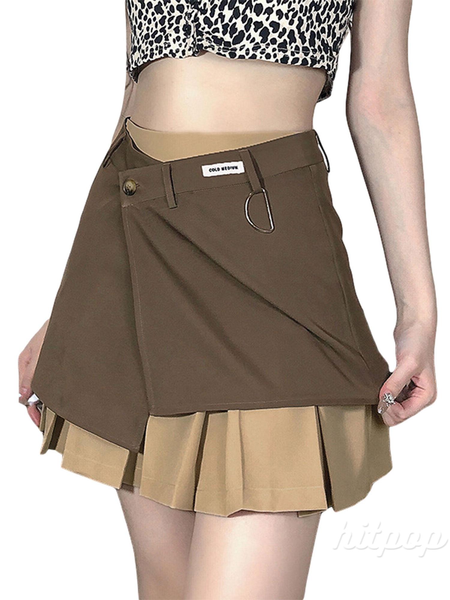 Chân Váy Chữ A Lưng Cao Xếp Ly Thời Trang Nữ Tính | BigBuy360 - bigbuy360.vn