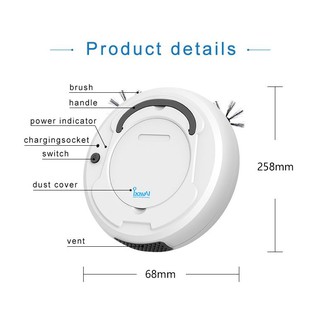 Robot hút bụi thông minh công nghệ mới