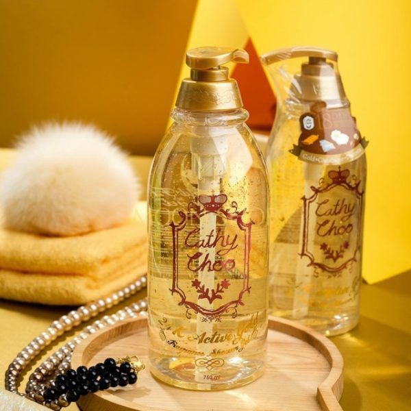 SỮA TẮM VÀNG TRẮNG DA CATHY CHOO 24K ACTIVE GOLD FRAGRANCE SHOWER GEL (750ML/CHAI)