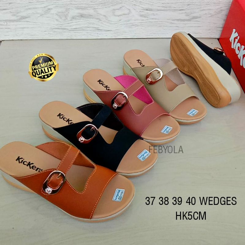 Kickers Dép Đế Xuồng Cho Phụ Nữ Thương Hiệu size 37-40