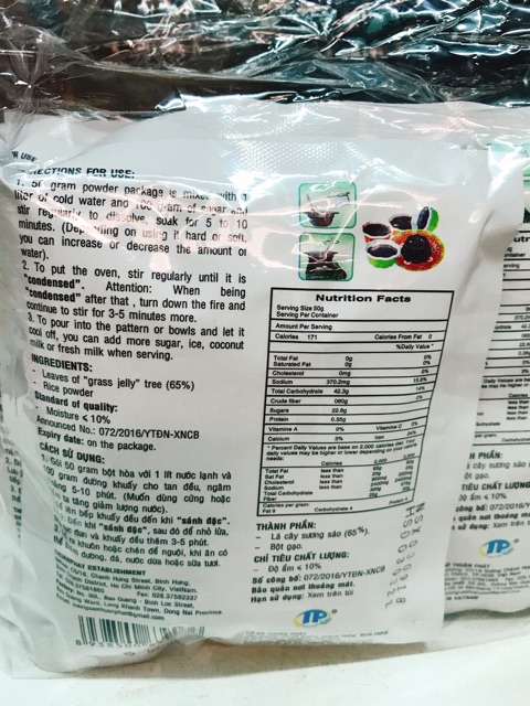 [Mã 77FMCGSALE1 giảm 10% đơn 250K] Bột sương sáo đen Thuận Phát 50g | BigBuy360 - bigbuy360.vn