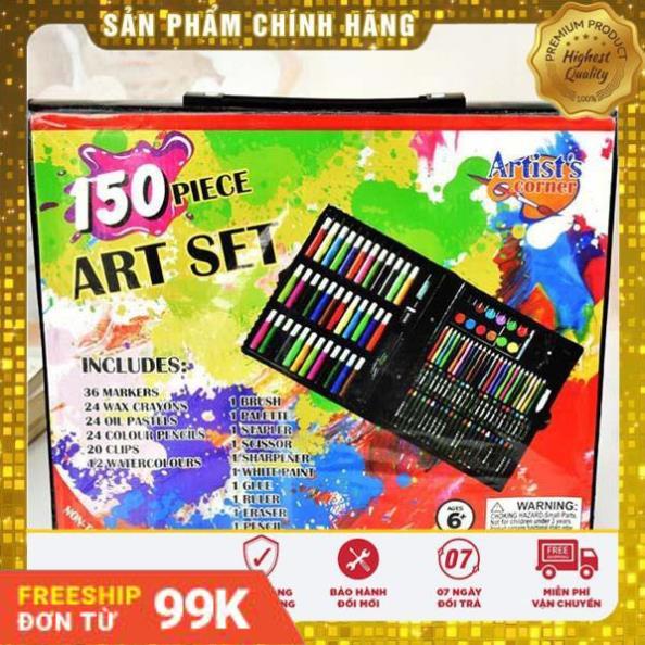 Hộp bút màu loại lớn 150 chi tiết