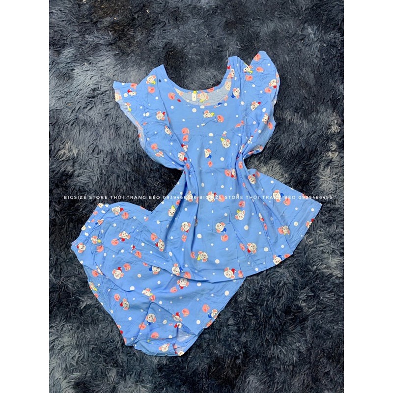 BỘ ĐÙI TOLE MẶC NHÀ SIZE 4 [ BIGSIZE 70-75KG ]