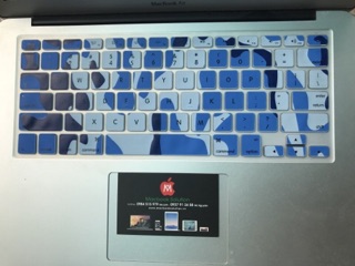 Lót bàn phím Macbook mẫu mới 2018