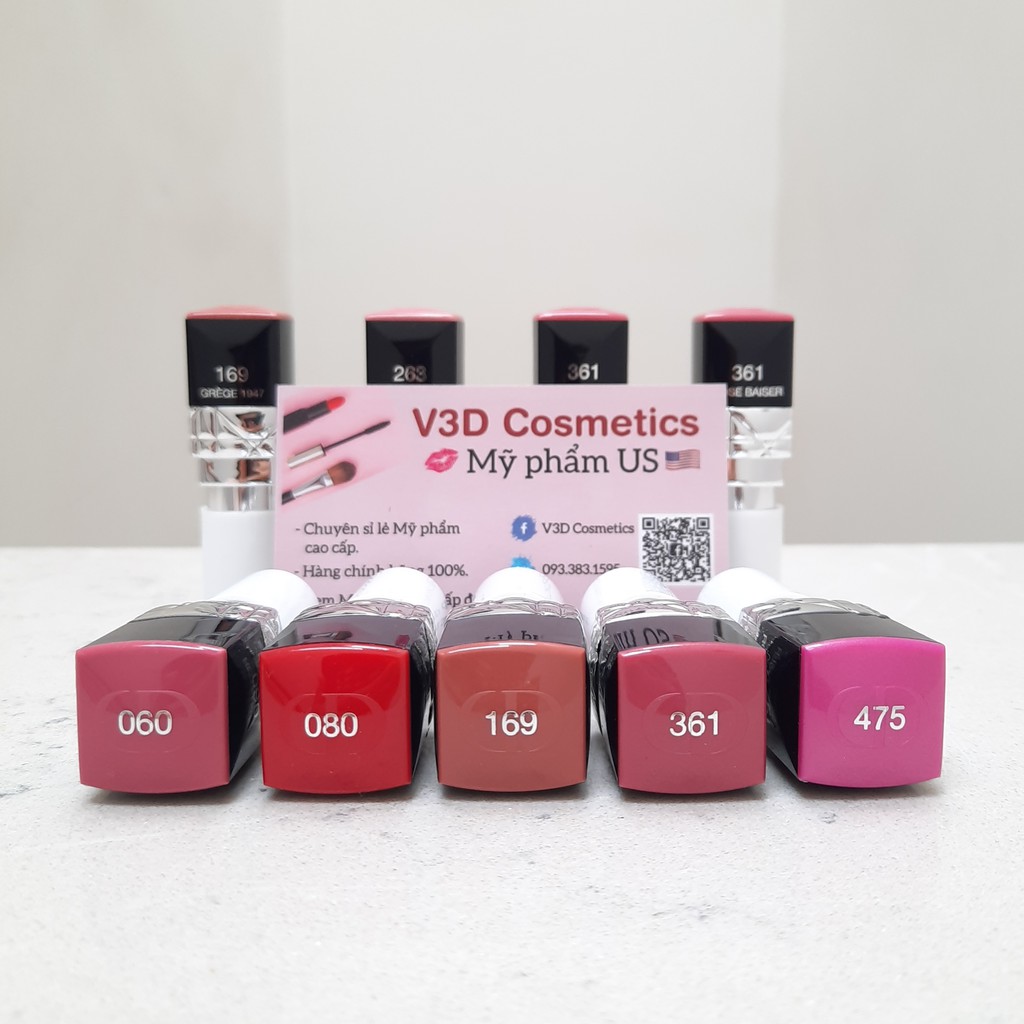 Son DIOR - Dior Lipstick (Tester - Fullsize 3.5g)