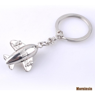 ❀morninsin❀móc khóa kim loại hình máy bay độc đáo giá đỡ