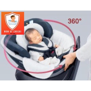 Ghế ngồi ô tô Combi Culmove xoay 360°