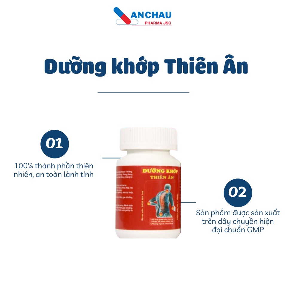 Dưỡng khớp thiên ân - giúp bảo vệ khớp từ thảo dược - An Châu