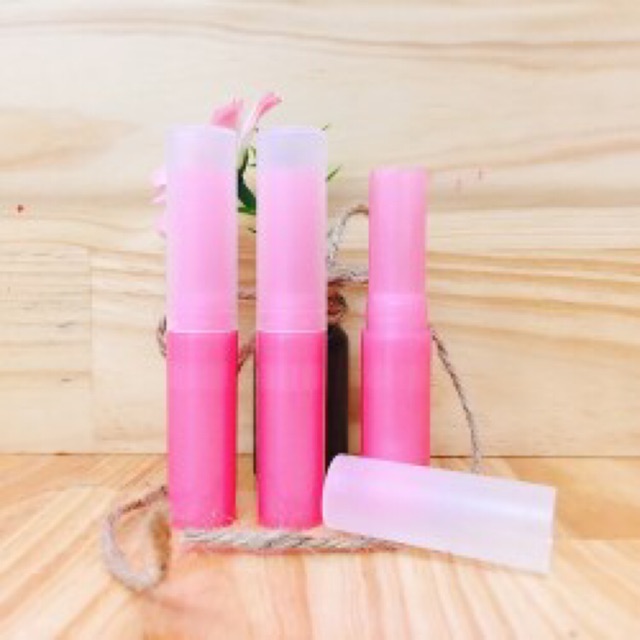 Vỏ thỏi son handmade 4g - vỏ thỏi son màu hồng - vỏ thỏi đựng son dưỡng handmade | BigBuy360 - bigbuy360.vn