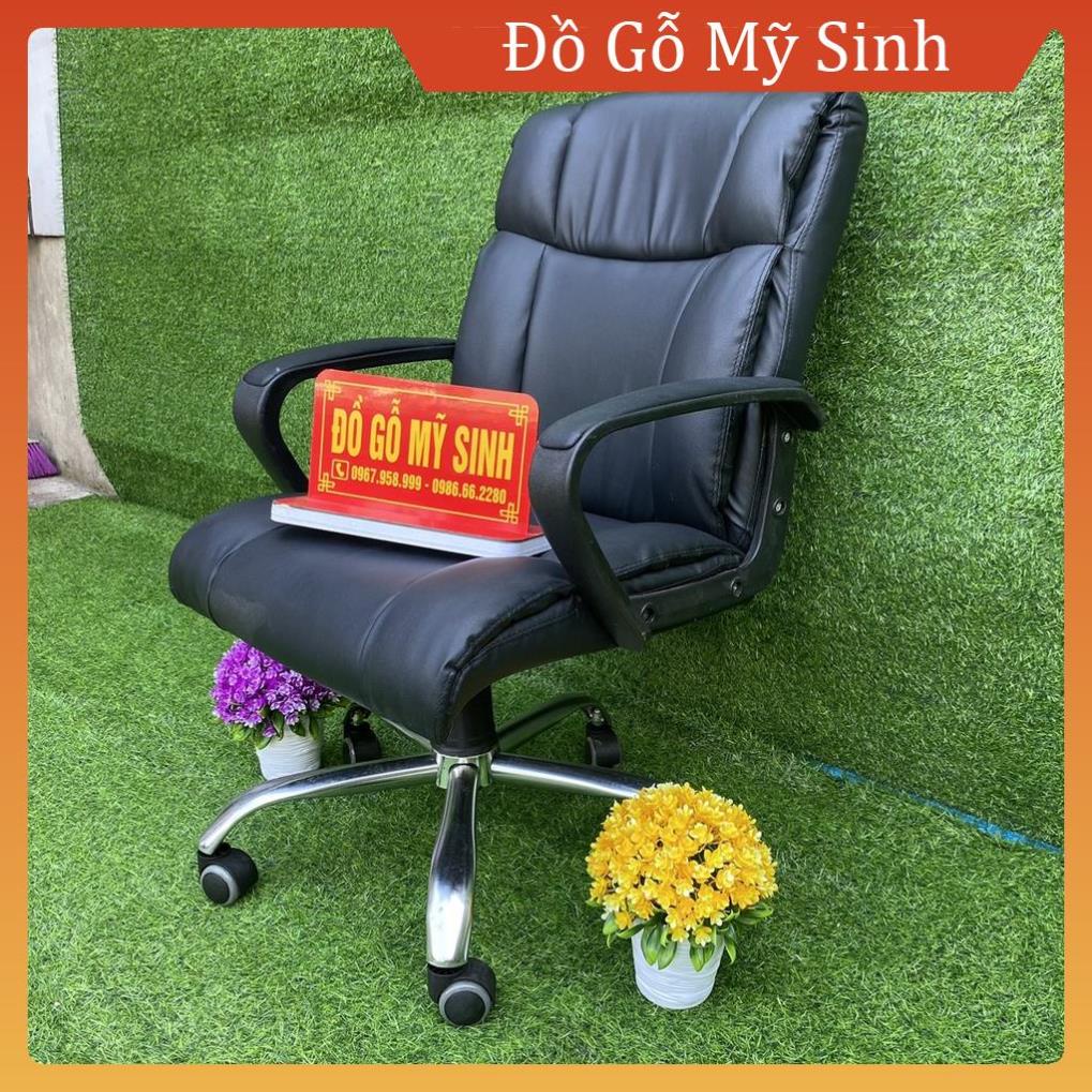 Ghế xoay giám đốc nhân viên văn phòng gia đình trường học bọc da cao cấp, Đồ gỗ nội thất mỹ sinh chính hãng