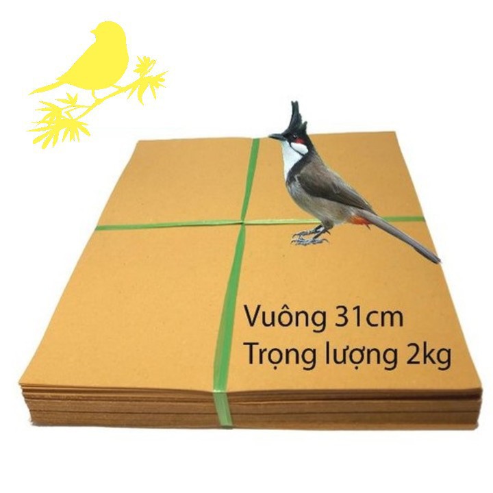 2 kg giấy lót lồng chim chào mào ( loại vuông 31 cm )