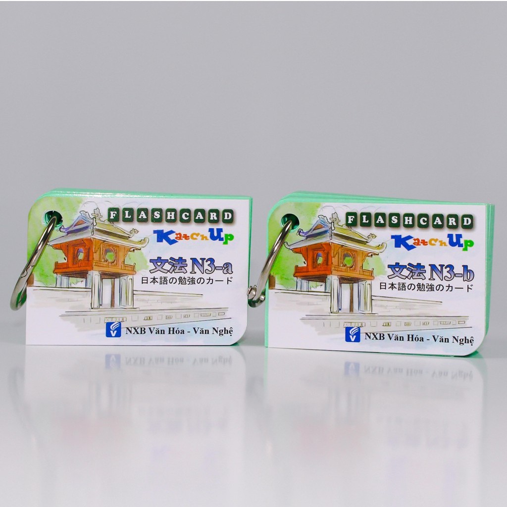 Bộ KatchUp Flashcard Ngữ Pháp N3 (Soumatome n3) – High Quality
